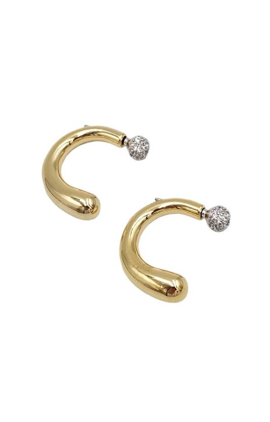 Bold Arc Küpe - Aven & Laurel