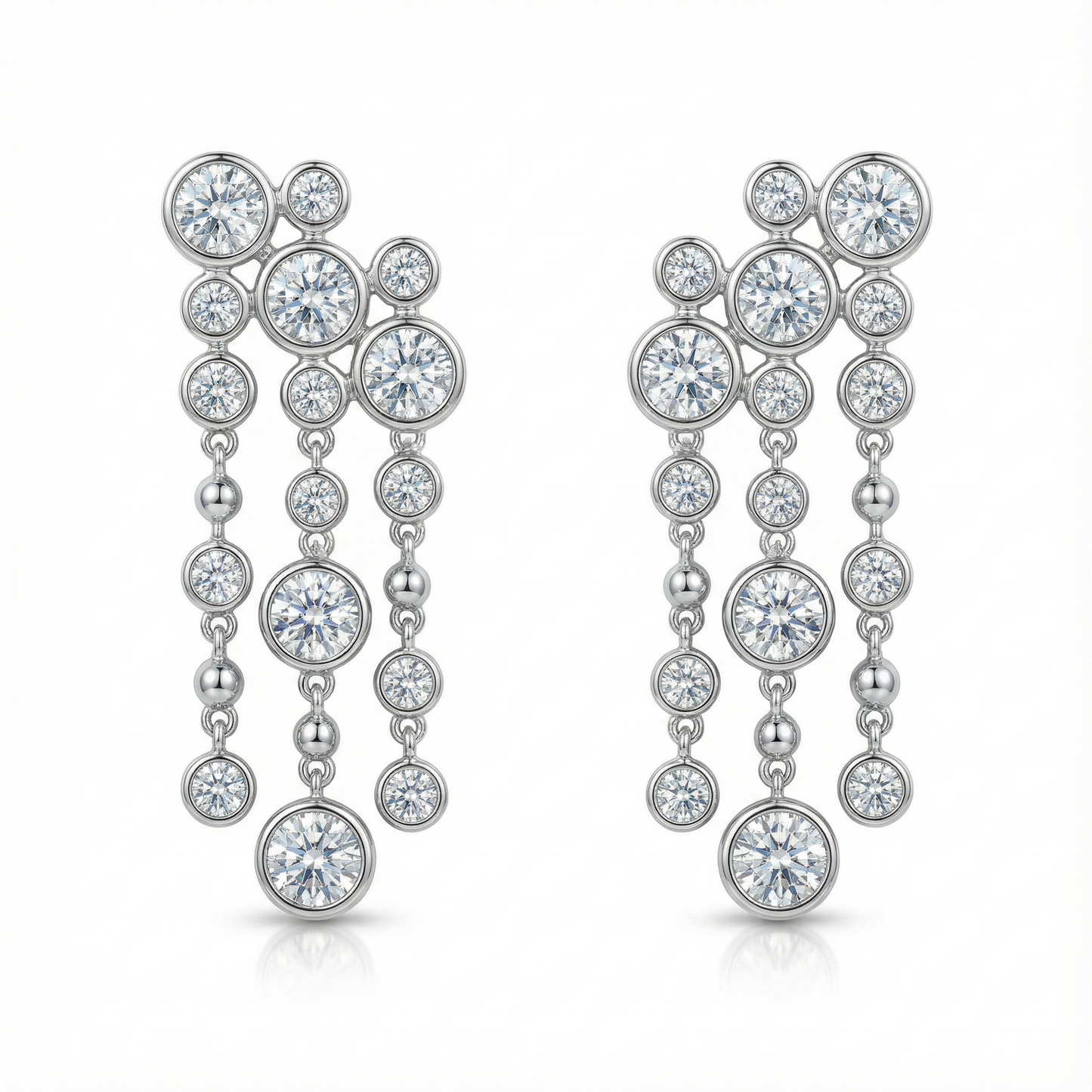 Caviar Ridge Earrings