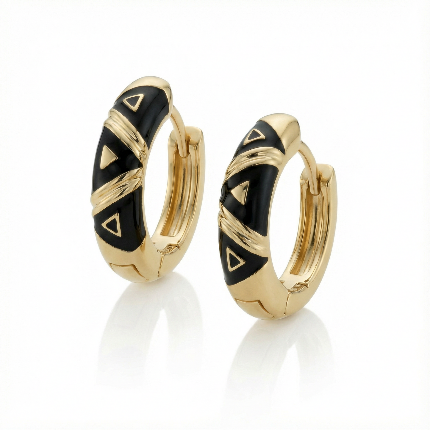 Tribal Noir Earrings