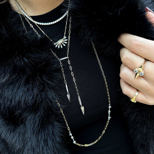 Celestial Kolye - Aven & Laurel