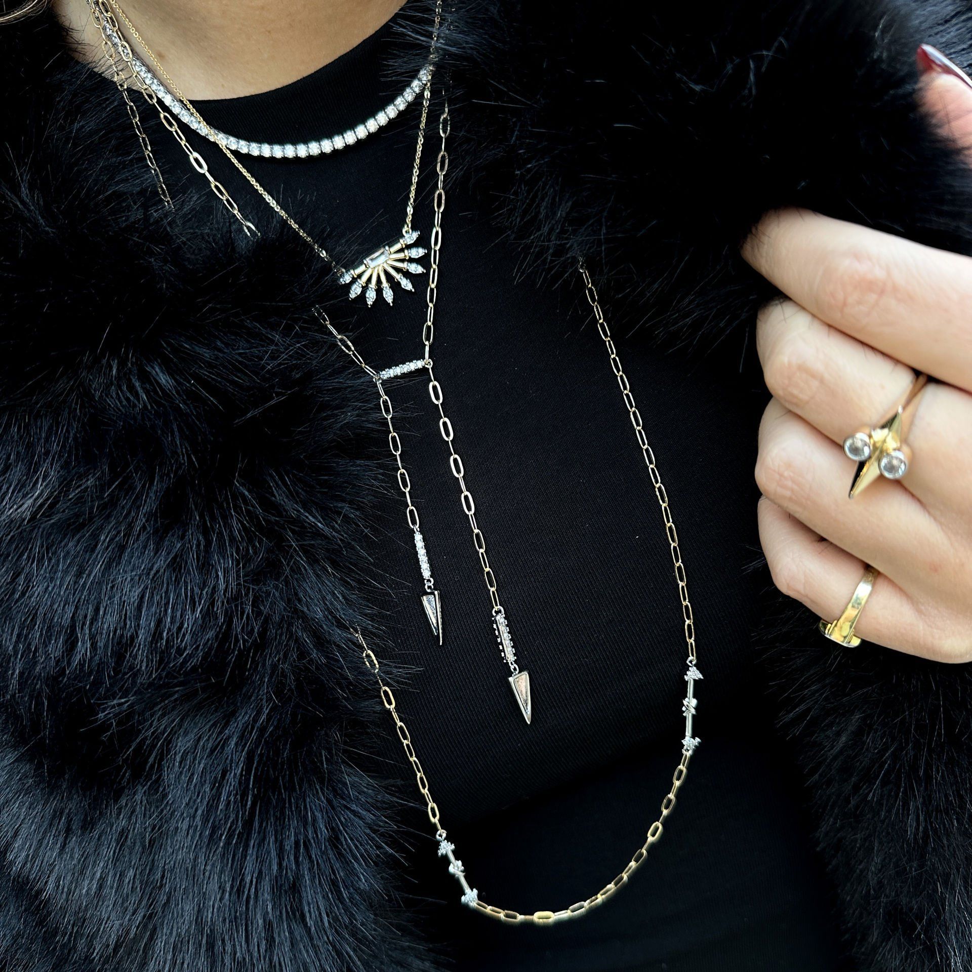 Celestial Kolye - Aven & Laurel