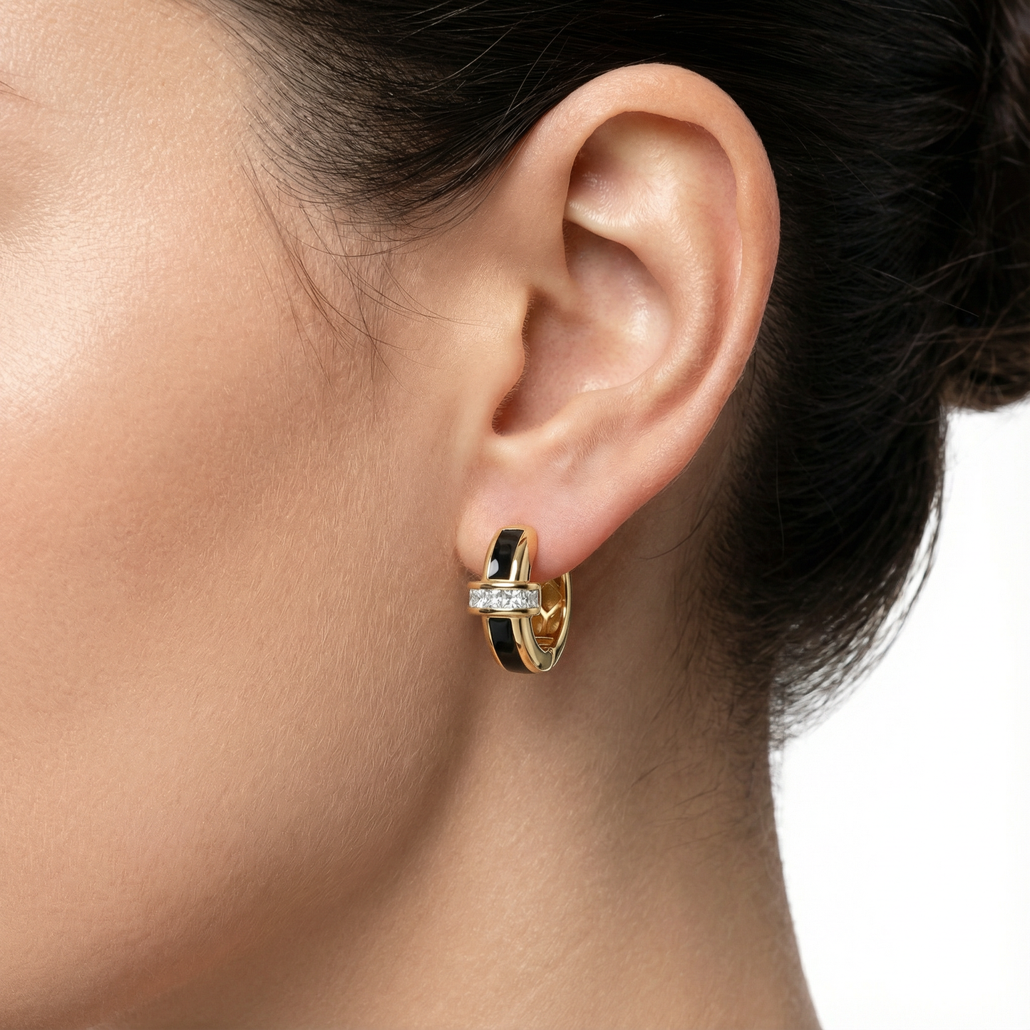 Noir Horizon Earrings