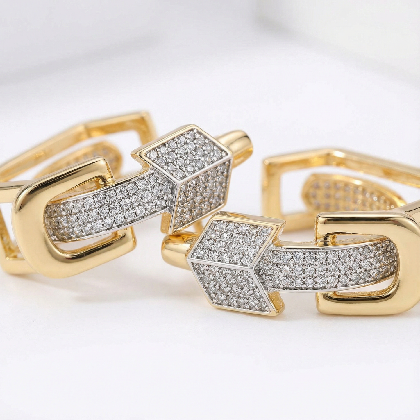 Gilded Caviar Earrings