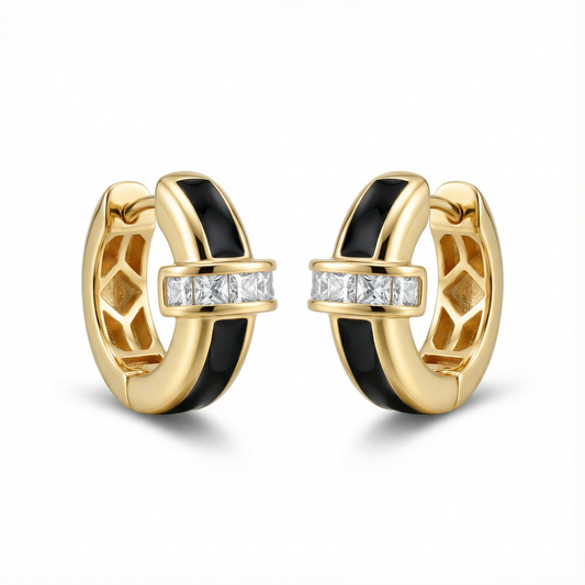 Noir Horizon Earrings