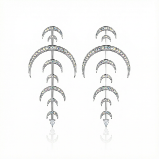 Noir Quilt Sovereign Earrings