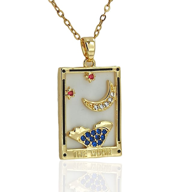 The Moon Kolye - Aven & Laurel