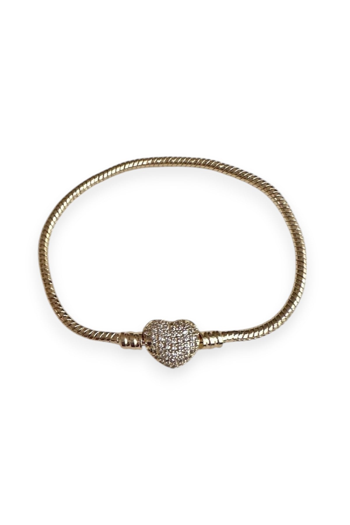 Charm of Love Gold Bileklik - Aven & Laurel