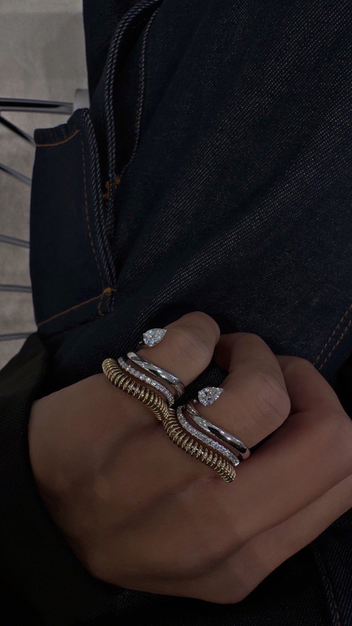 Molten Drop Yüzük - Aven & Laurel