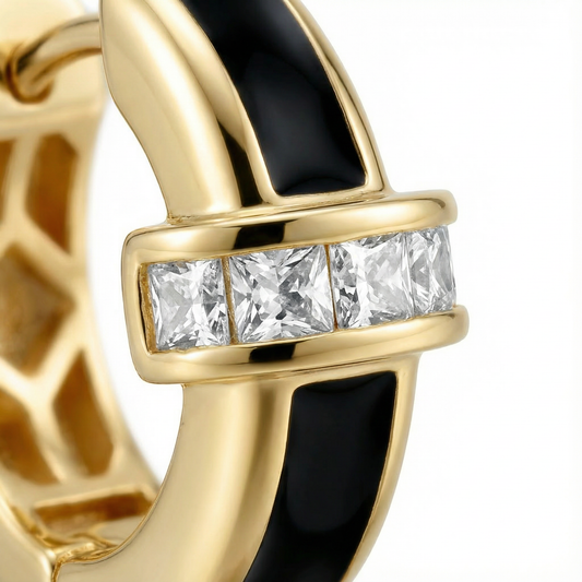 Noir Horizon Earrings