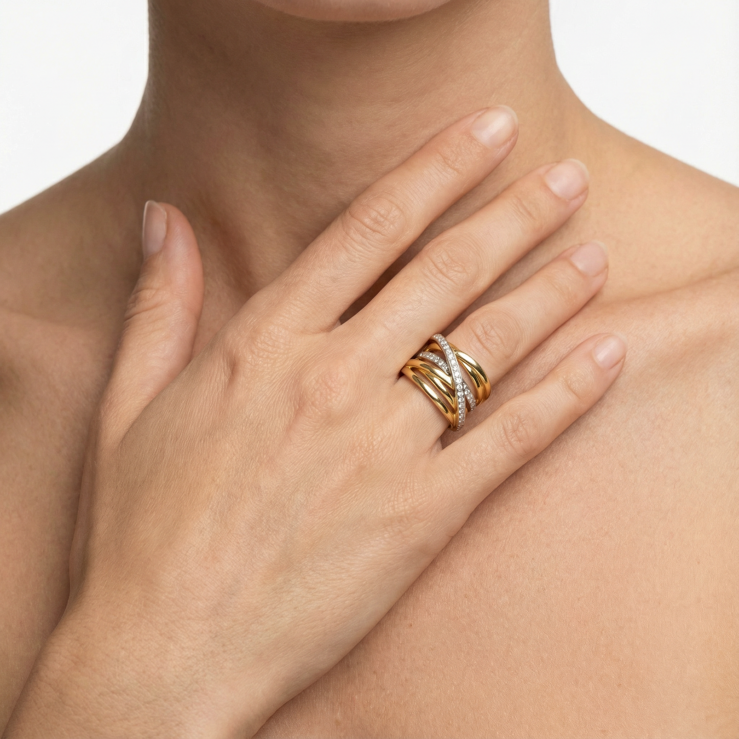 Obsidian Interstellar Ring