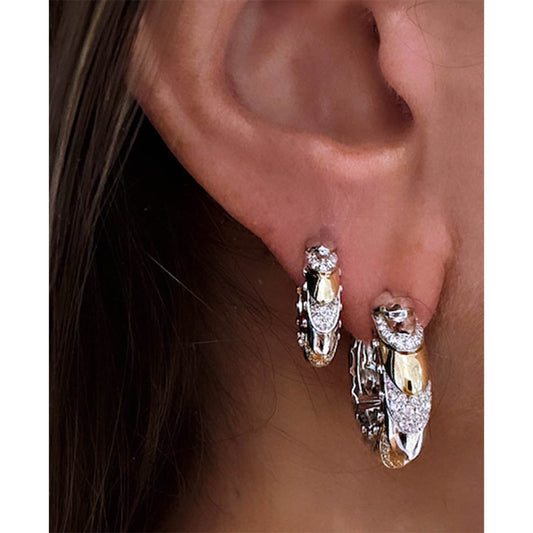 Pavé Mirage Küpe - Aven & Laurel