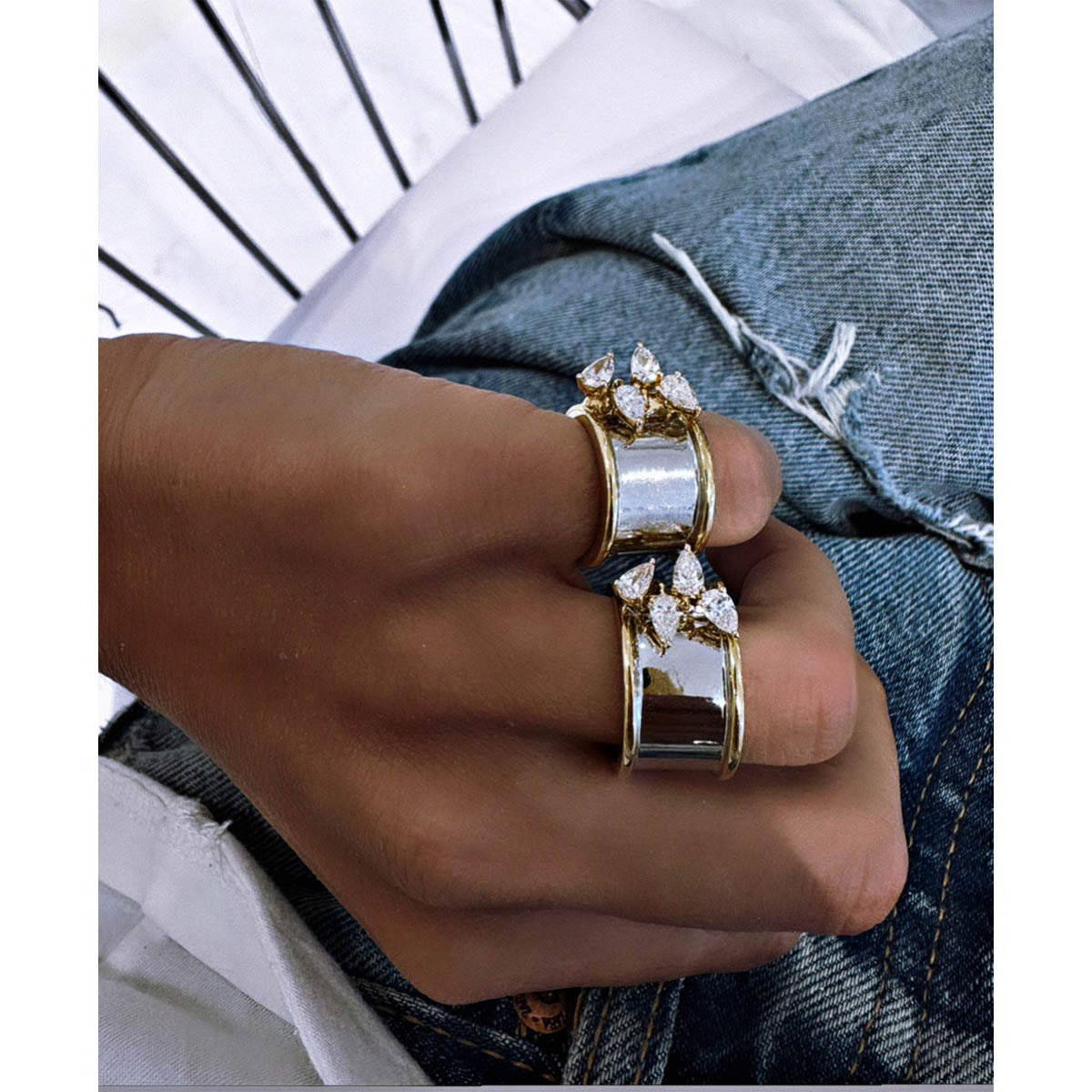 Vow Band Yüzük - Aven & Laurel