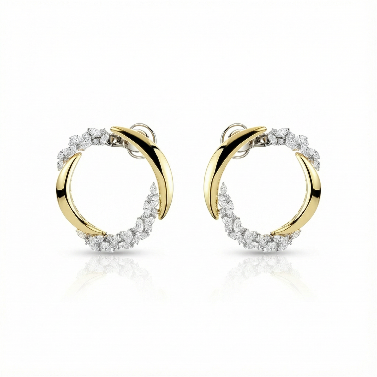 Imperial Lion Aegis Earrings