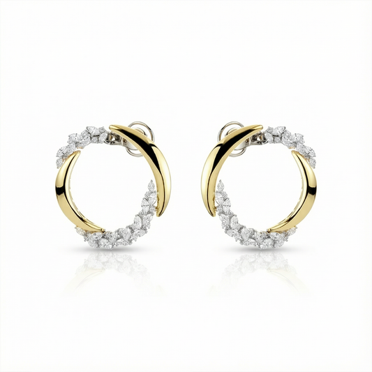 Imperial Lion Aegis Earrings