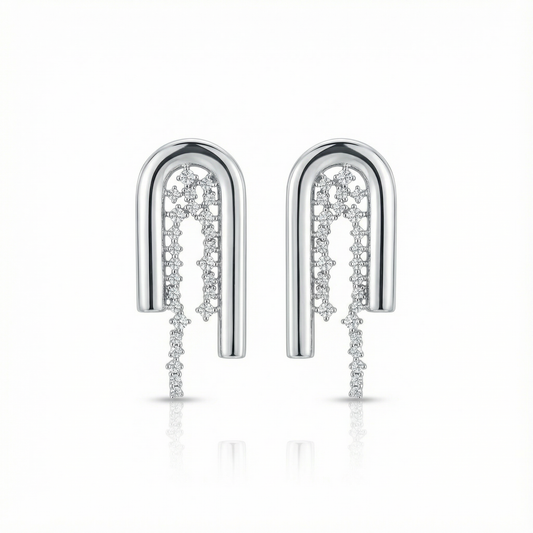 Aegean Azure Chandelier Earrings