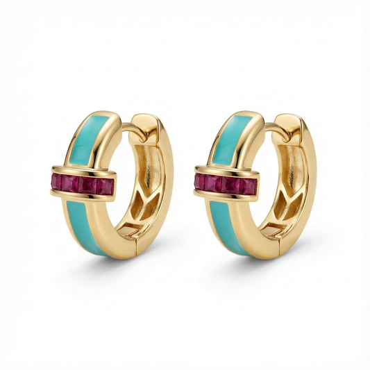 Verdant Ivy Marquise Earrings