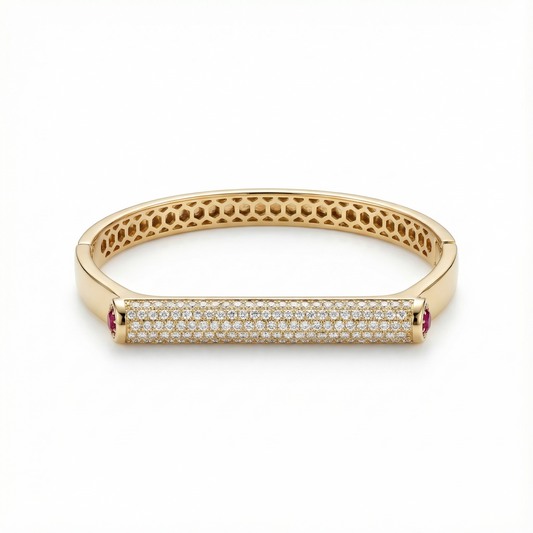 Crystalline Pillar Bracelet