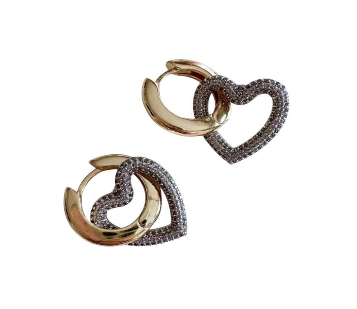 Love Mix Taşlı Küpe - Aven & Laurel