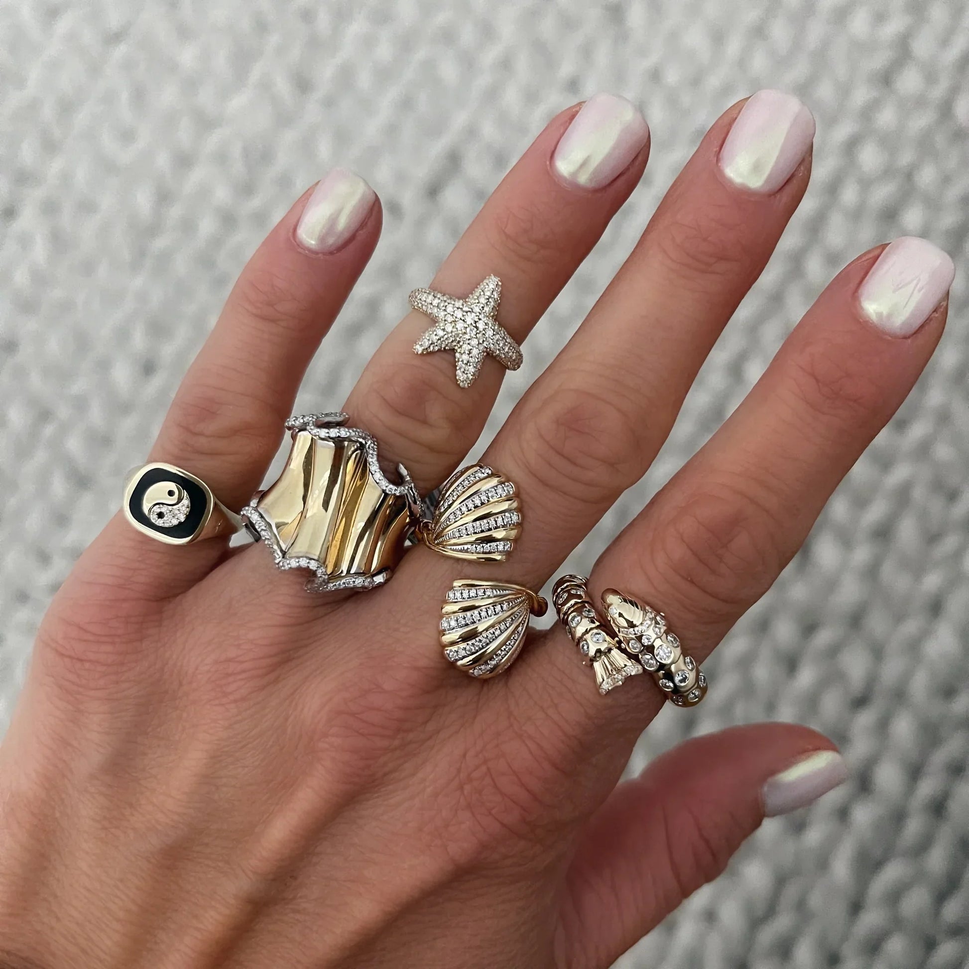 Aurelia Fish Yüzük - Aven & Laurel