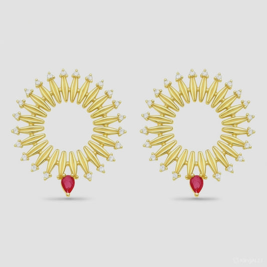 Серьги Fugace Couronne