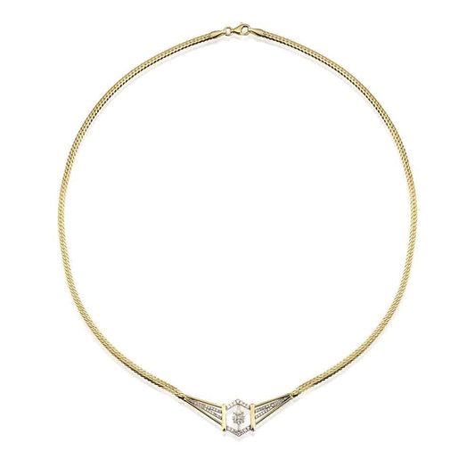 Opulent Interlock Kolye - Aven & Laurel