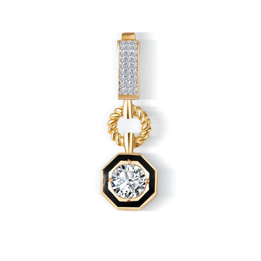 Black Whisper Küpe - Aven & Laurel