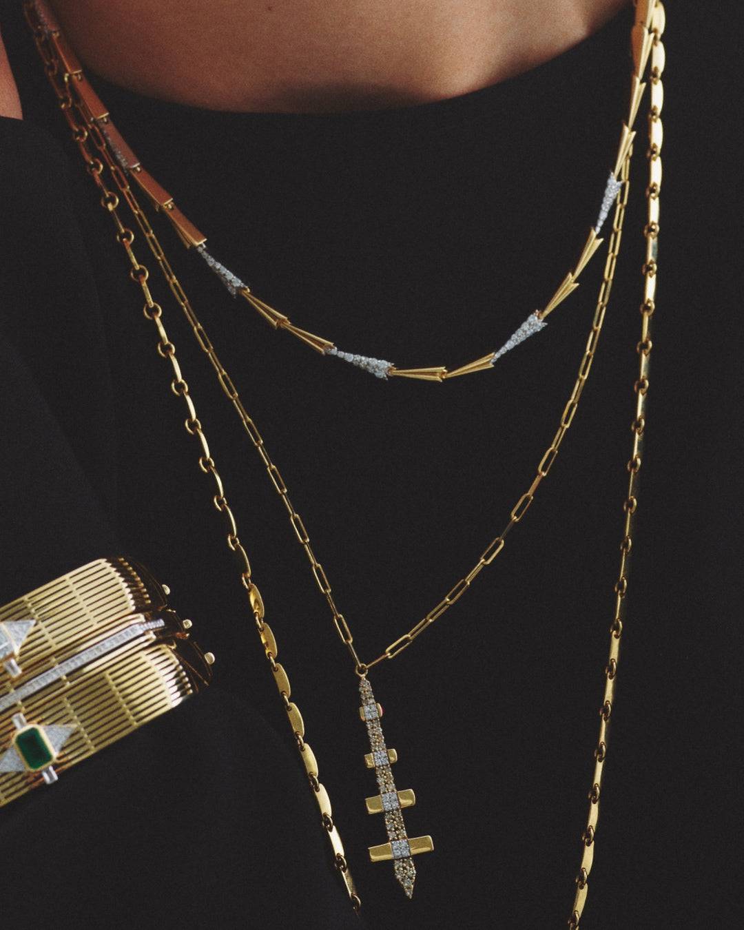 Sword Kolye - Aven & Laurel