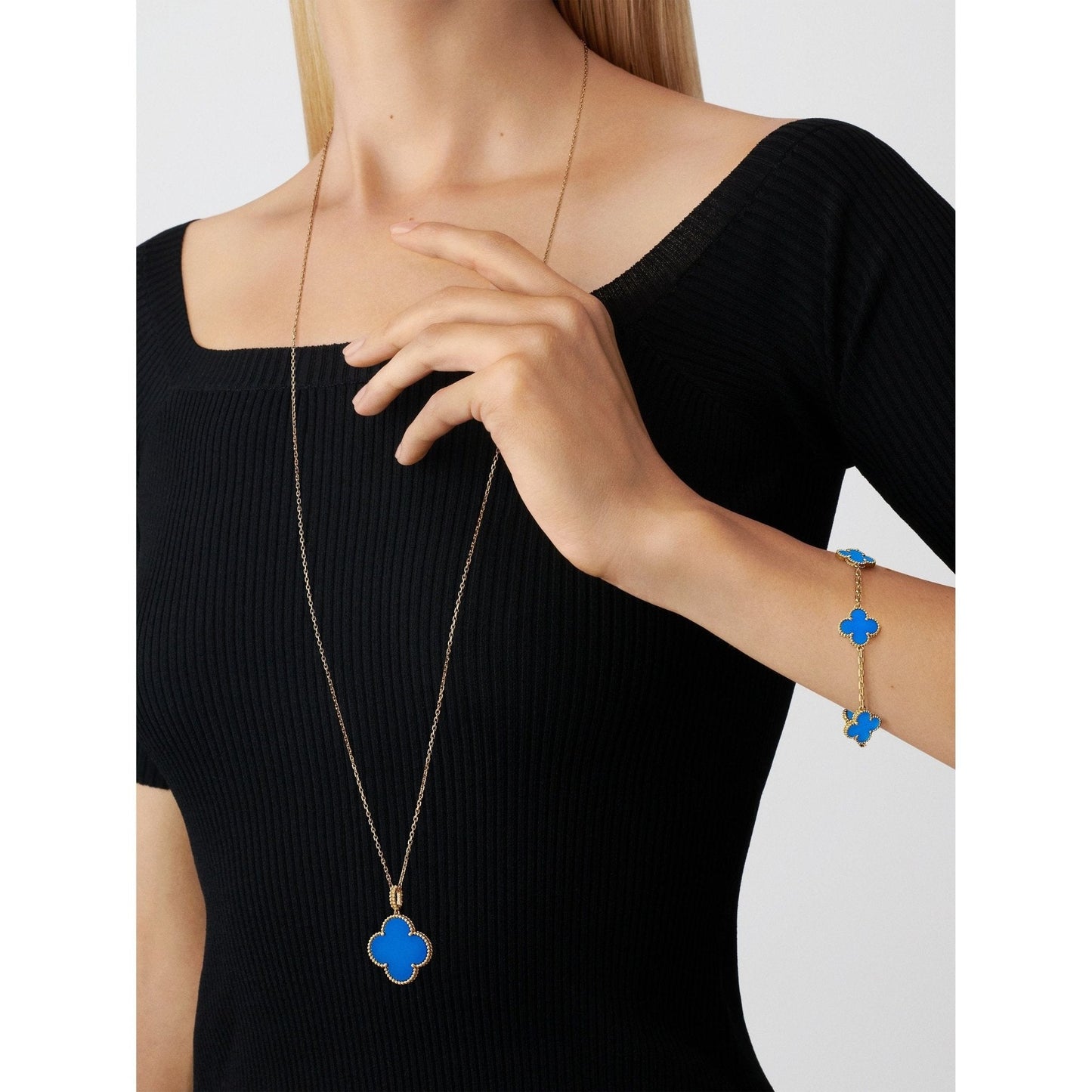 VCA Bileklik Lacivert - Aven & Laurel