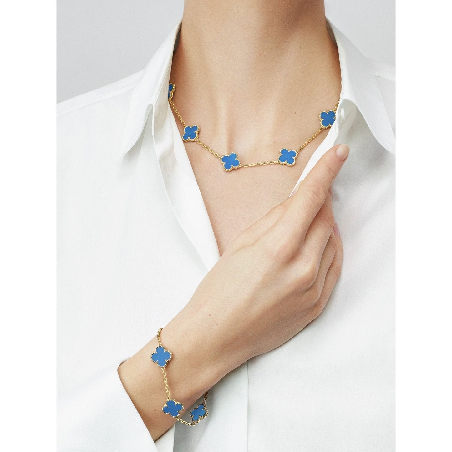 VCA Bileklik Lacivert - Aven & Laurel