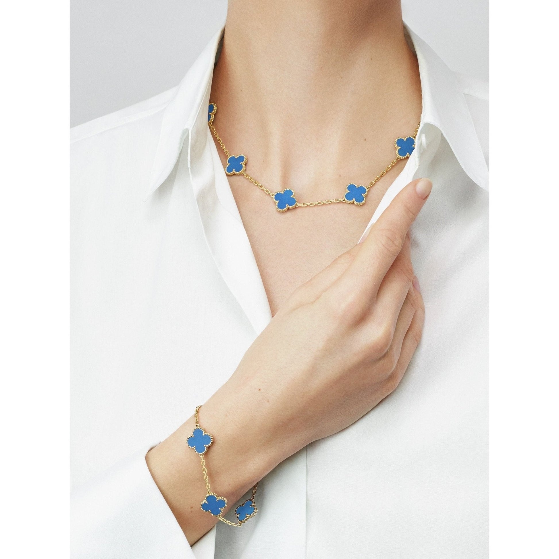 VCA Bileklik Lacivert - Aven & Laurel